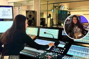 A sus 30 años trabaja en la BBC de Londres 