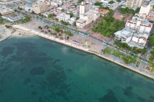 Bahía de Santa Marta vista aérea