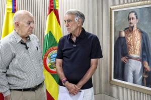 Otty Patiño y Eduardo Verano.