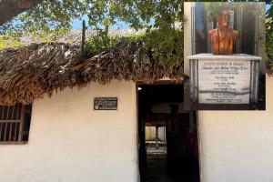 Casa de Luis Antonio Robles, ubicado en Camarones (La Guajira).