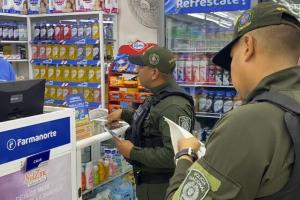 Las acciones se han intensificado en las zonas comerciales de la ciudad