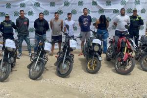 Las diligencias se llevaron a cabo en los barrios Prado Soledad, Normandía, Villa del Carmen II y Soledad 2000