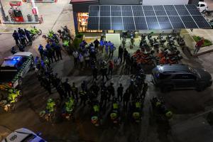 Cartagena refuerza su seguridad con caravanas conjuntas entre Infantería de Marina, Policía y Alcaldía