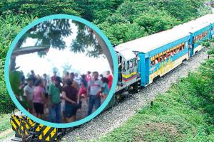 Accidente en Zona Bananera: hombre gravemente herido por tren