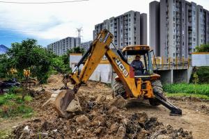 Así avanzan las obras del intercambiador de La Carolina: ya hay vía alterna hacia Parque Heredia