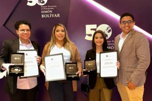 Estudiantes de la UTB ganan premio Simón Bolívar 