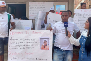 Familia de policía cartagenero secuestrado