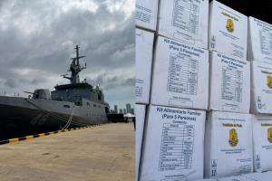 Este lunes zarparán desde Cartagena 246 toneladas de ayuda humanitaria a Cuba, tras paso de huracán Melissa 