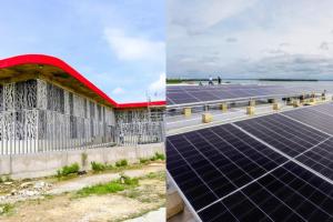Este es el primer colegio de Cartagena con suministro de energía de paneles solares 