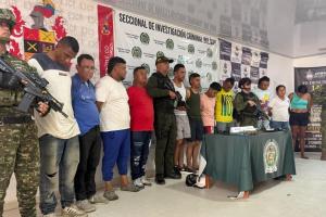 Capturan a presunto reclutador de jóvenes para el Clan del Golfo en el sur de Bolívar  