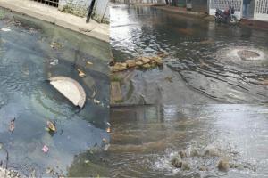 Rebosamientos de aguas afectan a Santa Marta