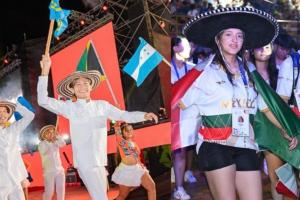 Montería encendió la llama de la juventud deportiva con una fiesta de color y esperanza en el inicio de los Juegos Escolares Centroamericanos y del Caribe 2025