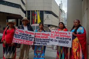 Comunidad wayúu Ceibita Macedonia. 