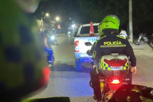 Policías en Bolívar