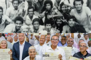 Promoción 1975 de Liceo de Bolívar recibió título de bachiller 