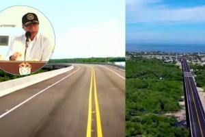 Variante sur de Ciénaga entra en servicio para mejorar la movilidad vial por el Caribe