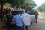 Camioneta donde murió Jonathan Ospino.