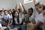 Más de 200 docentes se capacitaron en lenguaje de señas.