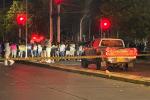 El hecho quedó registrado en varias cámaras de seguridad.