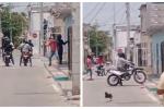Agresión en el barrio La Pradera.