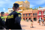 Policías en Cartagena 