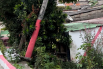 Poste en barrio san Felipe de Barranquilla