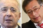 Gustavo Petro y Álvaro Uribe