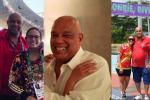 Eugenio Baena, periodista con su hija, Chechi Baena