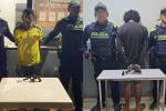 Capturan en Cartagena a dos hombres con armas de fuego en medio de un operativo  
