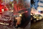 Incendios vehiculares en Cartagena.