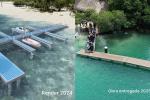 Nuevo embarcadero en la isla Cholón Ago 05