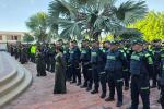 Refuerzan seguridad en Riohacha. 