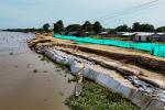 Obras para reducir riesgos por erosión del río Magdalena 