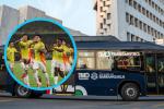 Desvíos en Transmetro por el partido de la Selección Colombia 
