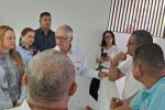 Guillermo Jaramillo, ministro de Salud, de visita en el Atlántico.