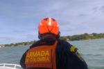 Labores de la Armada en la zona