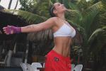 Andrea Valdiri completó su último entrenamiento en Barranquilla
