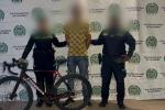 Capturan en Cartagena a alias Porta con una bicicleta reportada como robada avaluada en $35 millones