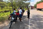Controles viales Policía de Bolívar 