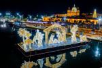 Cartagena enciende su alumbrado y pesebre gigante