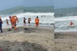 Menor y su madre fueron rescatados tras ser arrastrados por el mar cerca del Parque Tayrona