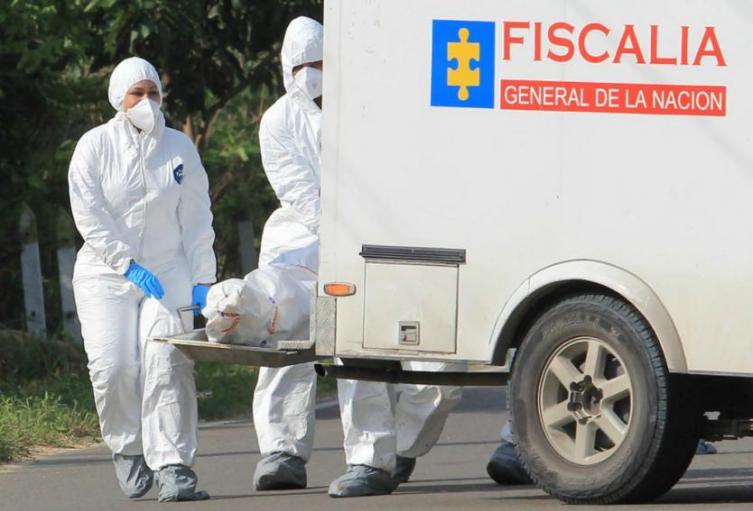Levantamiento de cadáver. Imagen de referencia