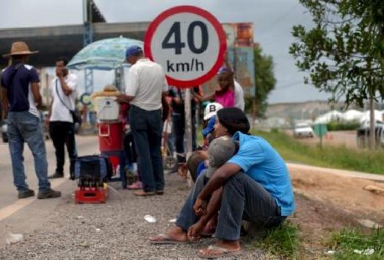 Venezolanos migrantes