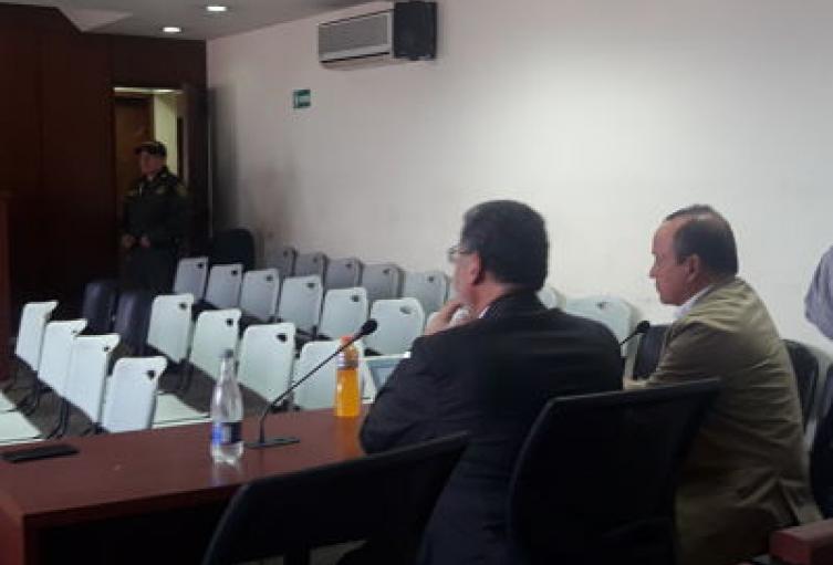 Audiencia Santiago Uribe.