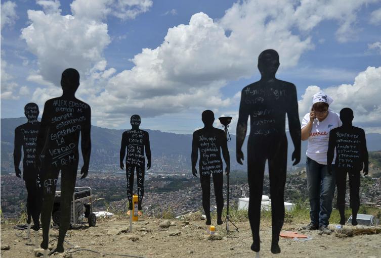 Referencia desaparecidos en Medellín.
