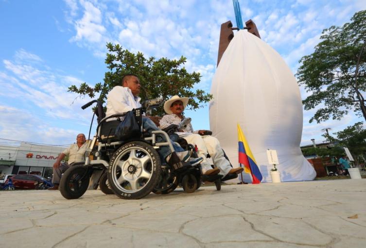 Víctimas del conflicto armado se sumaron a la jornada de paz en Puerto Boyacá