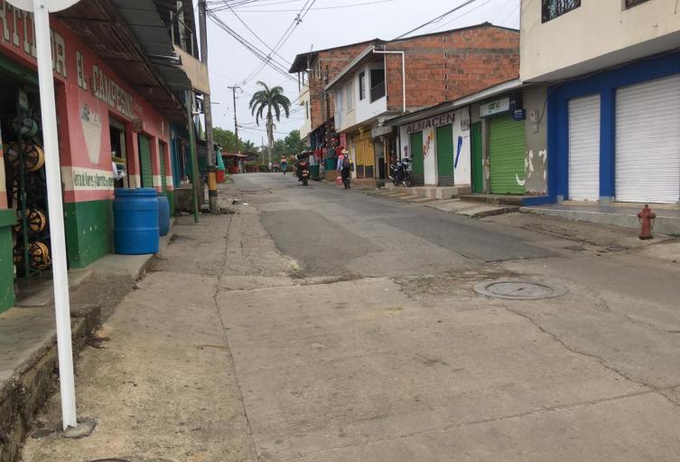 Población de Cáceres, en el Bajo Cauca antioqueño