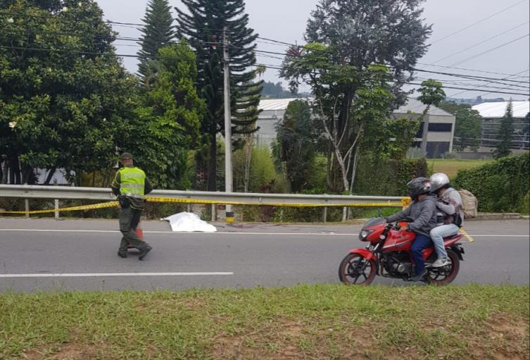Un ciclista murió en accidente de tránsito en el Oriente antioqueño.
