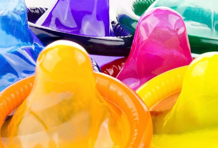 Condones de colores