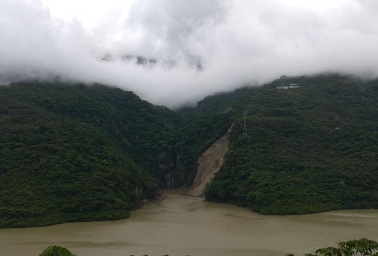 Nuevo deslizamiento Hidroituango